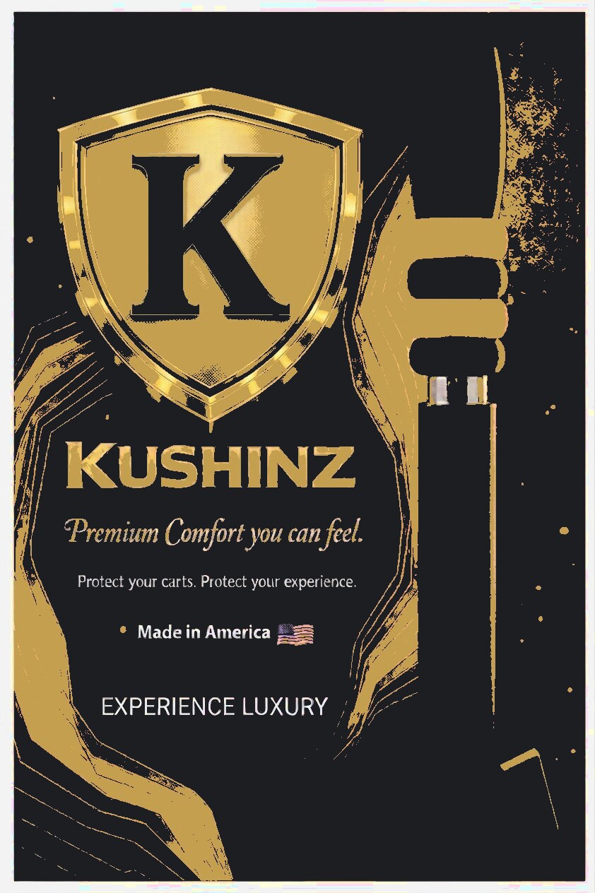 Kushinz product label and brand mark